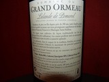 Escapadeoenophile : Domaine du Grand Ormeau 2009