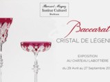 Baccarat, cristal de légende : une magnifique exposition à l’Institut Culturel Bernard Magrez