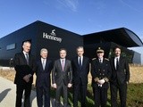 Bernard Arnault inaugure le nouveau site de production d’Hennessy