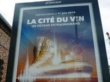 Campagne d’affichage « la cité du vin un voyage extraordinaire » : embarquement immédiat