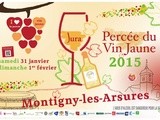 Célébrez la 19ème Percée du Vin Jaune, les 31 janvier et 1er février à Montigny-Les-Arsures dans le Jura