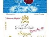 L’étiquette de Mouton-Rothschild 2014 confiée au peintre anglais David Hockney
