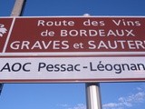 Sur la Route des Vins de Bordeaux : de nouveaux panneaux en Pessac-Léognan