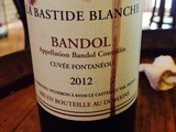 Provence – Bandol – La Bastide Blanche – Cuvée Fantanéol – 2012 (rouge)