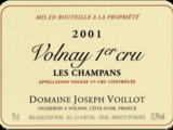 Joseph voillot. volnay champans 2006