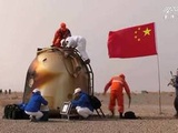 Espace : Les trois astronautes chinois de la mission Shenzhou-13 de retour sur Terre