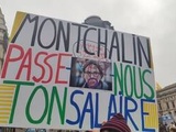 Paris : Une manifestation pour le pouvoir d’achat éclipsée par l’actualité, les candidats aux abonnés absents