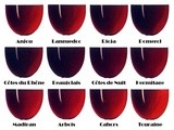 Fifty shades of bordeaux