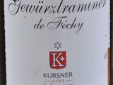 Le « gewurz » passerillé 2010, des frères Kursner à Féchy