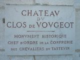 Tastevineage Chapitre d’Autumn 2011 au Château du Clos de Vougeot