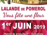 Lalande-de-pomerol vous fete une fleur - samedi 1er juin 2019