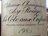 Coteaux Champenois Aÿ Rouge La Côte aux Enfants 1985 - Bollinger