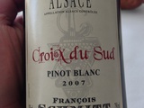 Pinot Blanc 2007 La Croix du Sud - François Schmitt