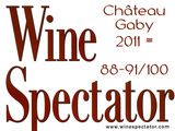 Première note sur le 2011 par le WineSpectator