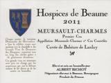 Dégustation privée : Meursault 1er Cru les Charmes, cuvée Bahèzre de Lanlay, domaine des Hospices de Beaune