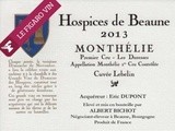 Dégustation privée : Monthélie Premier Cru Cuvée Lebelin Hospices de Beaune 2013