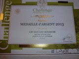 Fronsac : Château Renard Mondésir Médaille d'Argent au Challenge International du Vin