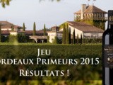 Jeu Bordeaux Primeurs 2015 – Résultats