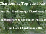 Chardonnay : Mon Top 3 de 2020