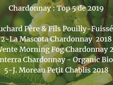 Chardonnay : Mon Top 5 de 2019