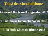 Mon Top 3 des meilleurs rouges de 2020 en Rhône