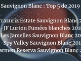 Sauvignon Blanc : Mon Top 5 en 2019