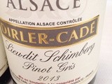 Alsace – Pinot gris – Domaine Dirler-Cadé – Lieu-dit Schimberg – 2013