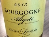 Bourgogne – Bourgogne Aligoté – Domaine Lafouge – 2013