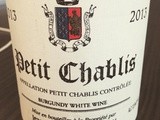 Bourgogne – Petit Chablis – Jean-Paul et Benoit Droin – 2013