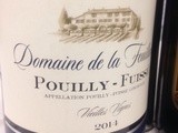 Bourgogne – Pouilly-Fuissé – Domaine de la Feuillarde – Cuvée Vieilles Vignes – 2014