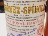 Espagne – Andamousie – Xérès – Pedro-ximenez – Giménez-Spìnola – Exceptional Harvest