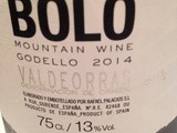Espagne – Galice – Valdeorras – Bolo Mountain Wine –  Rafael Palacios – Godello – 2014