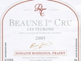 Domaine rossignol-trapet. beaune « teurons » 2004