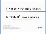 Jean marc burgaud. RÉGNIÉ.  « Vallières » 2010