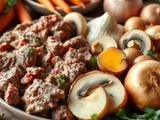 Bœuf bourguignon sans vin : une recette réconfortante facile à réaliser