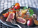 Steaks de thon aux épices