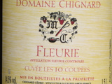 Compte-rendu de dégustation : séance Fleurie