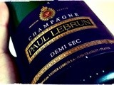 J'ai dégusté pour vous le #Champagne Paul Lebrun Demi-Sec