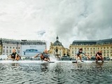 Bordeaux : « Le miroir d'eau, c'était le spot parfait », confie Adrien Raza, champion de skimboard