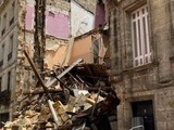 Bordeaux : Un immeuble vétuste du centre-ville s’effondre sans faire de blessé