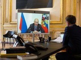Conflit Ukraine-Russie : Emmanuel Macron et Vladimir Poutine prêts à « aller au fond des choses »