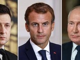 Conflit Ukraine-Russie : Macron échange avec Johnson et Stoltenberg avant Moscou et Kiev