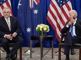 Crise des sous-marins : a l’onu, Joe Biden et le Premier ministre australien esquivent les questions sur la France