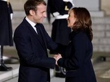 Crise des sous-marins : Emmanuel Macron et Kamala Harris jugent «cruciale» la relation franco-américaine