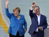 Elections en Allemage : Angela Merkel appelle dans son dernier meeting à voter Armin Laschet pour « l’avenir » du pays