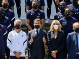 Euro 2021 : « Allez jusqu’au bout, hein ! »... Emmanuel Macron encourage les Bleus