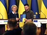 Guerre en Ukraine en direct : Ursula von der Leyen remet à Zelensky les documents pour faire une demande d’adhésion à l’ue
