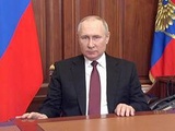 Guerre en Ukraine : La déclaration de Poutine a-t-elle été enregistrée en avance ? Rien ne permet de l’affirmer avec certitude
