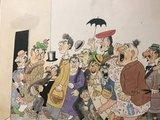 Hérault : Des bourgeois aux boulistes, Albert Dubout dessinait les Français comme personne
