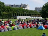Ile-de-France : Le camp de migrants devant la préfecture évacué